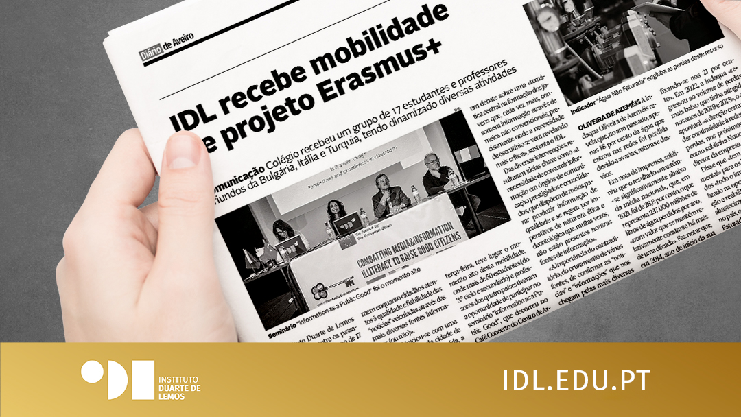 IDL RECEBE MOBILIDADE DE PROJETO ERASMUS +